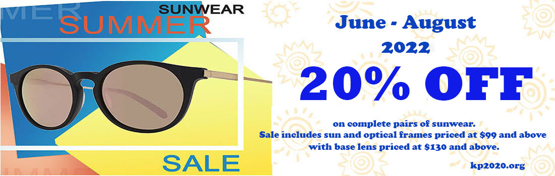 Summer Sunwear Promo banner